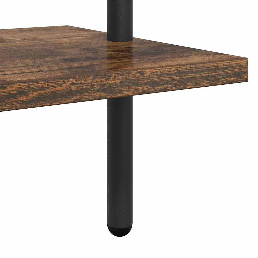 Polica Dimljeni hrast 60 x 24 x 168 cm Konstruirano drvo