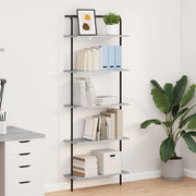 Polica Siva Sonoma 60 x 24 x 168 cm Konstruirano drvo