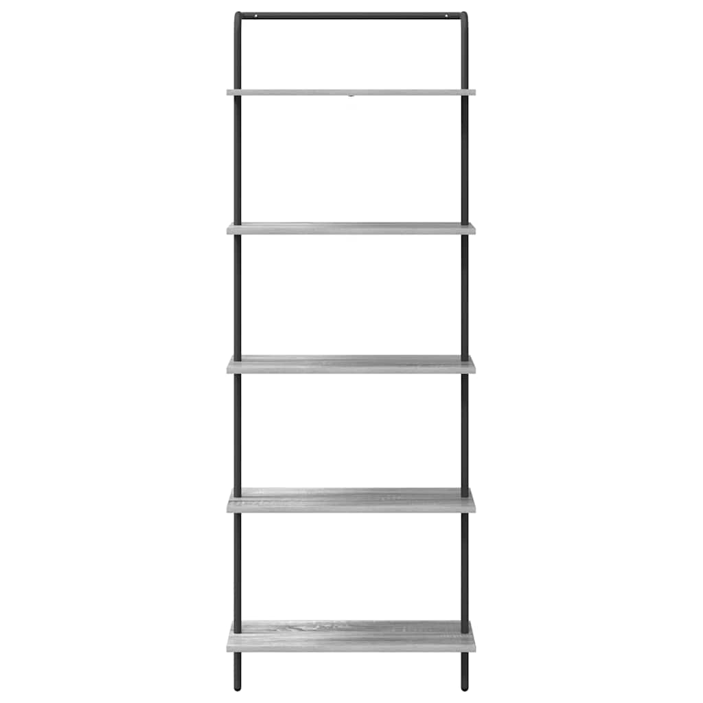 Polica Siva Sonoma 60 x 24 x 168 cm Konstruirano drvo