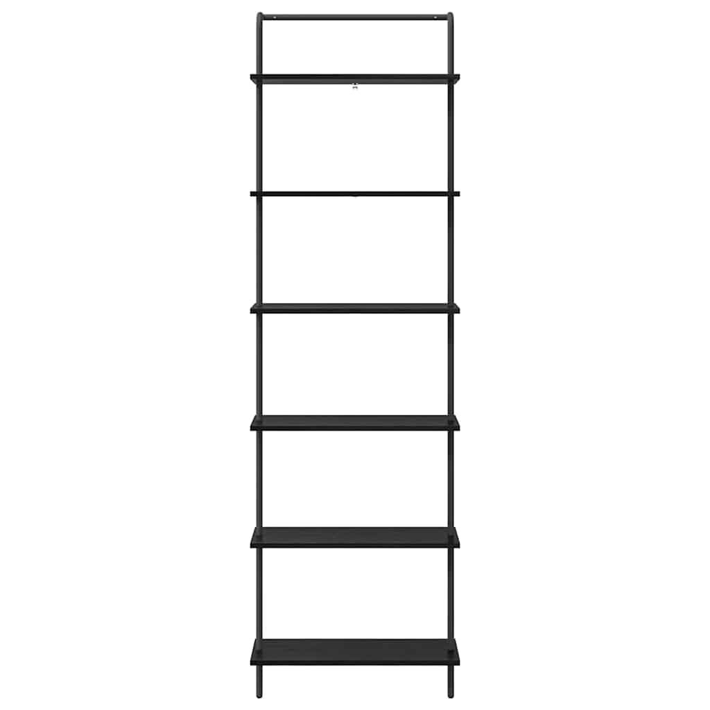 Polica Crni hrast 60 x 24 x 203 cm Konstruirano drvo