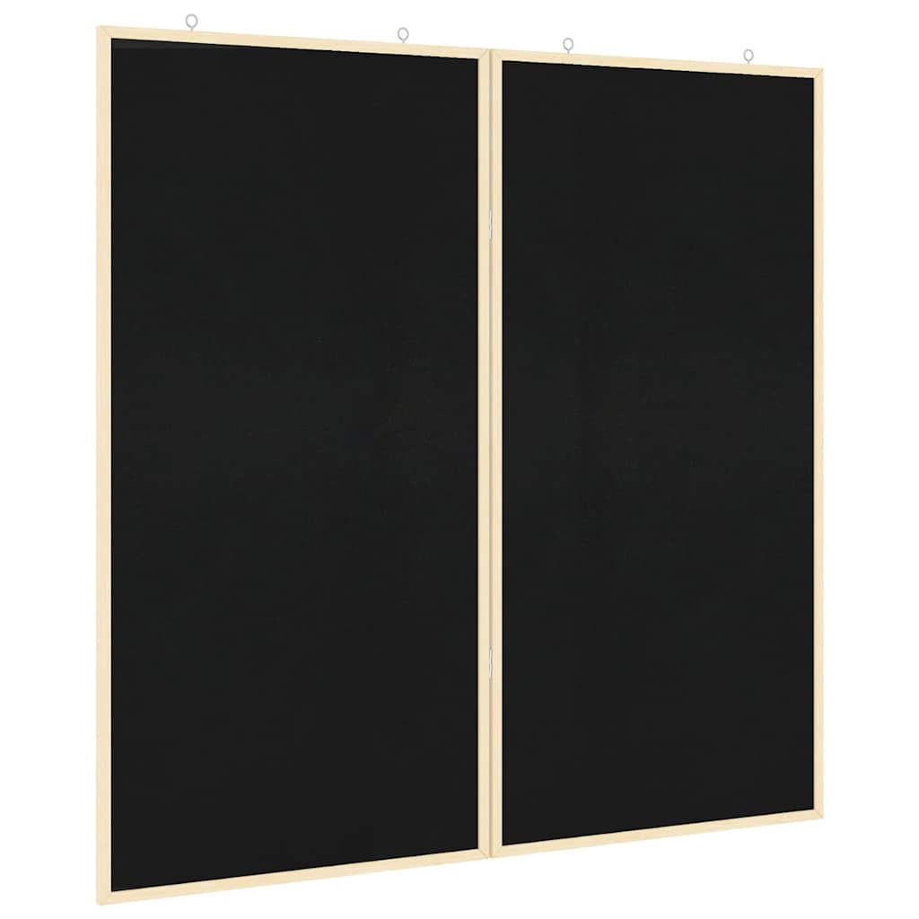 Bilten ploča Crna 100 x 100 x 1,4 cm Masivna borovina