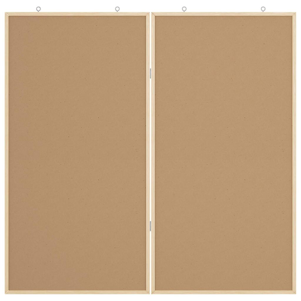 Bilten ploča Crna 100 x 100 x 1,4 cm Masivna borovina