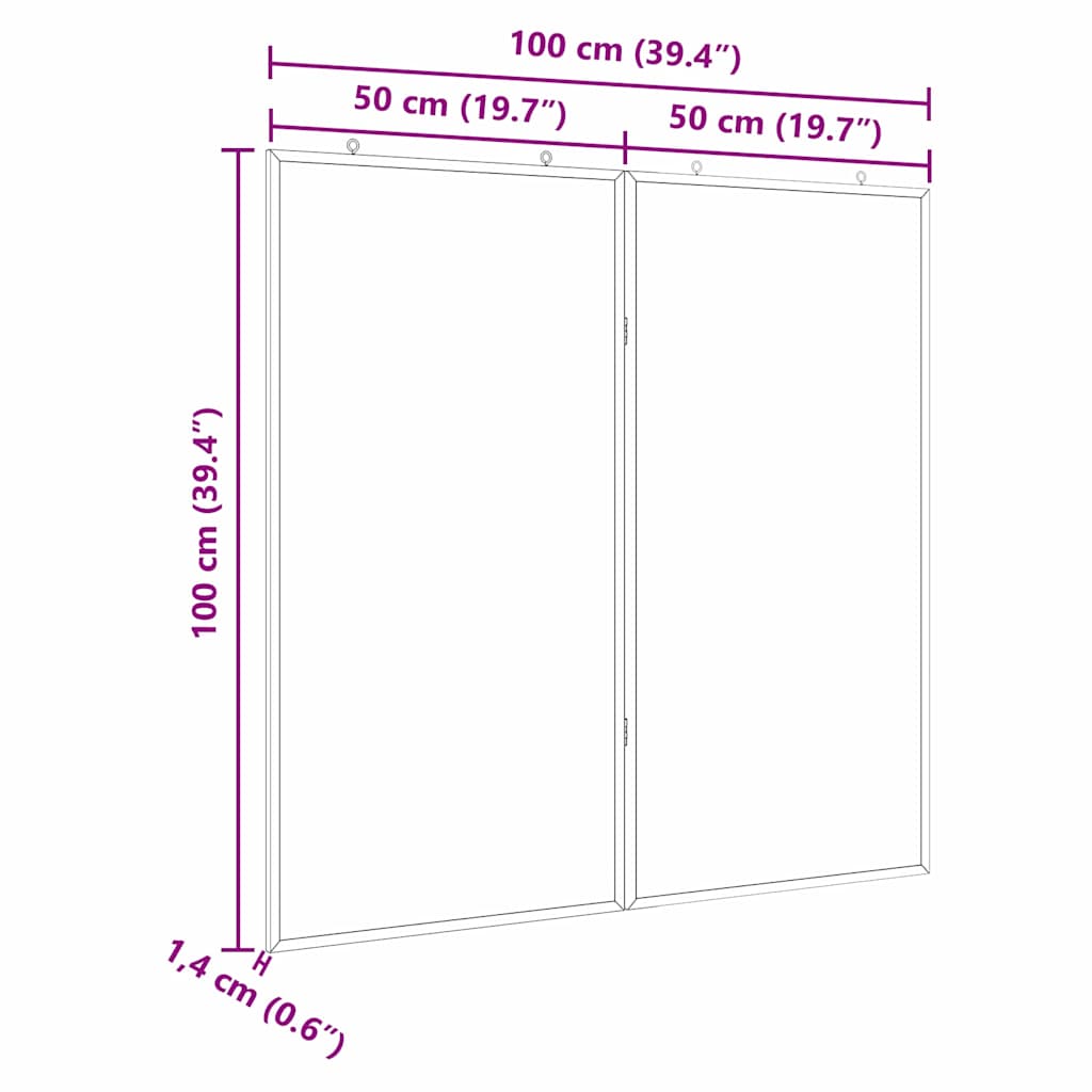 Bilten ploča Crna 100 x 100 x 1,4 cm Masivna borovina