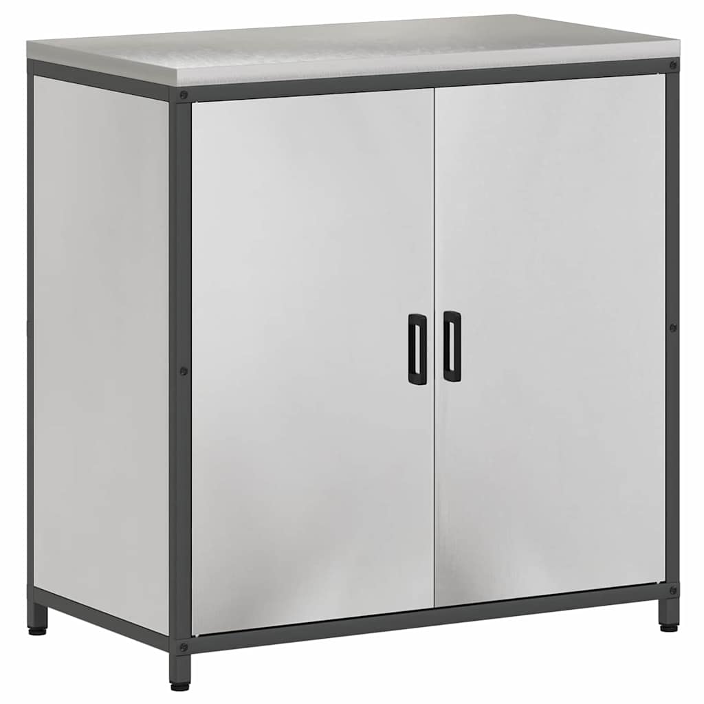 Kuhinjski set za pohranu 2 pcs Srebrno Nehrđajući čelik