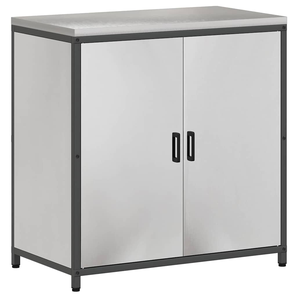 Kuhinjski set za pohranu 3 pcs Srebrno Nehrđajući čelik