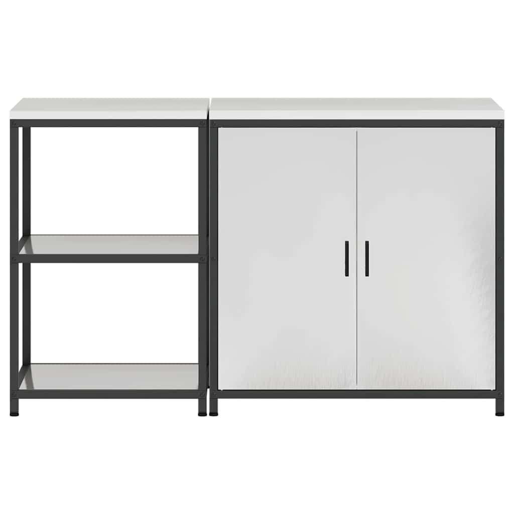 Kuhinjski set za pohranu HATTEM 2 pcs Srebrna Nehrđajući čelik