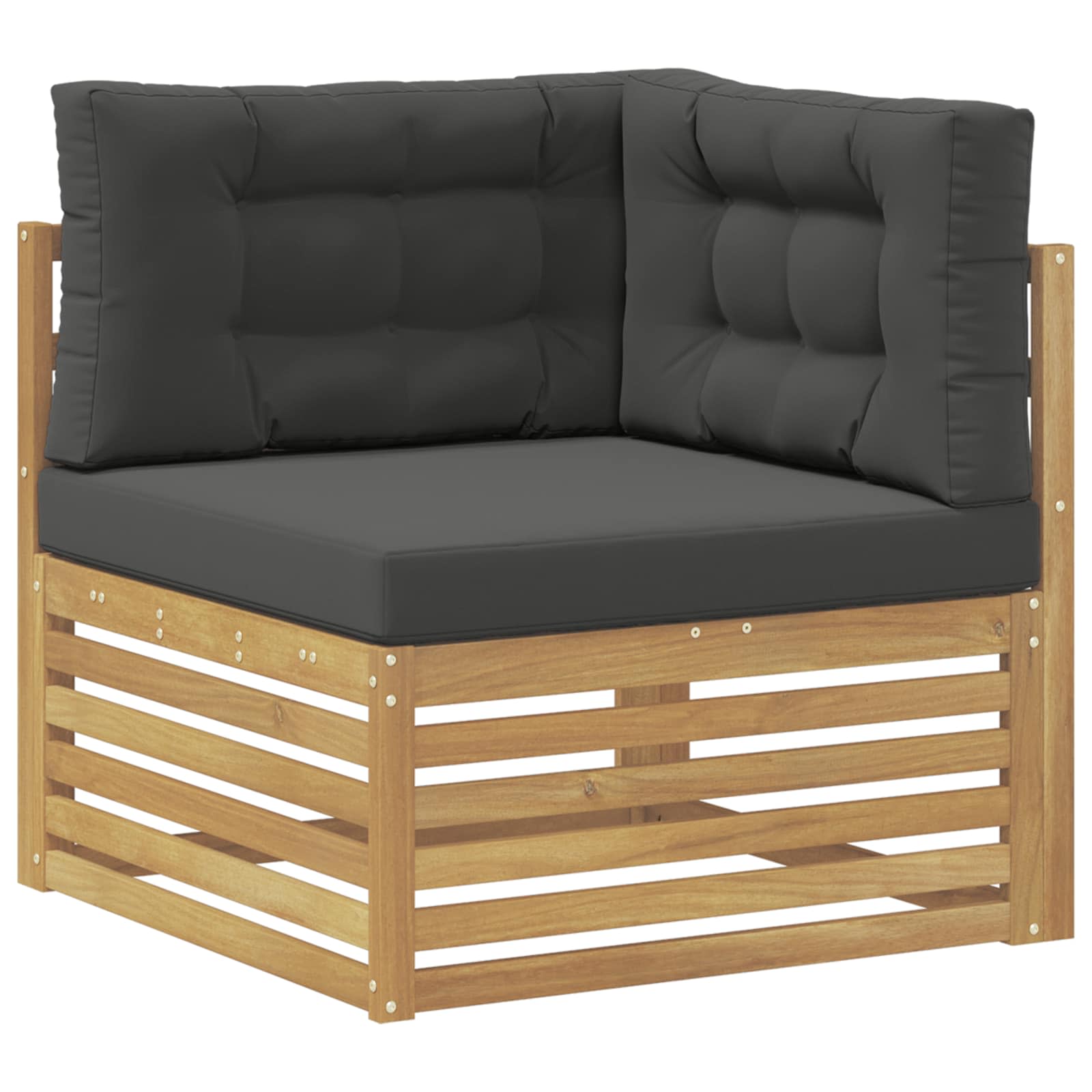 Set vanjskih sofa 4 pcs Bijela i antracit 245,5 x 166,5 x 73 cm