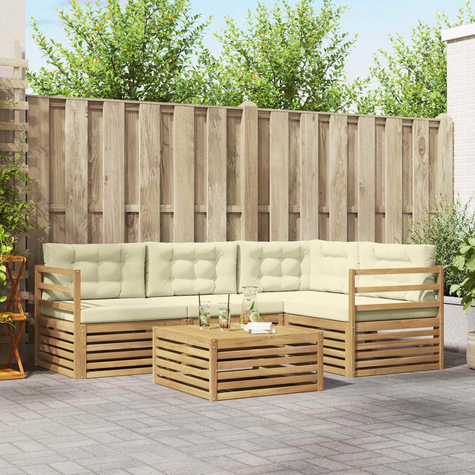 Set vanjskih sofa 6 pcs