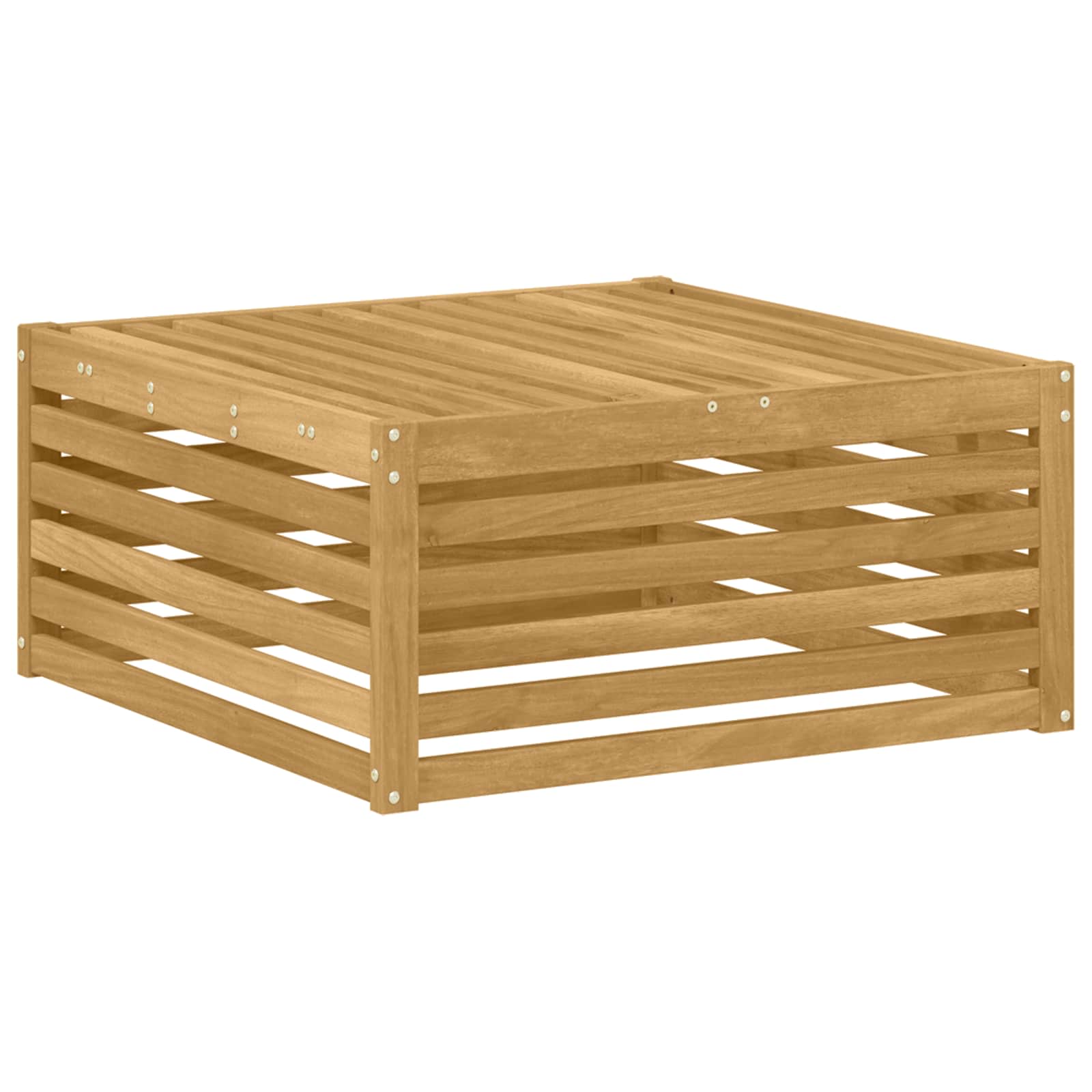 4 pcs Set vanjskih sofa Bijela