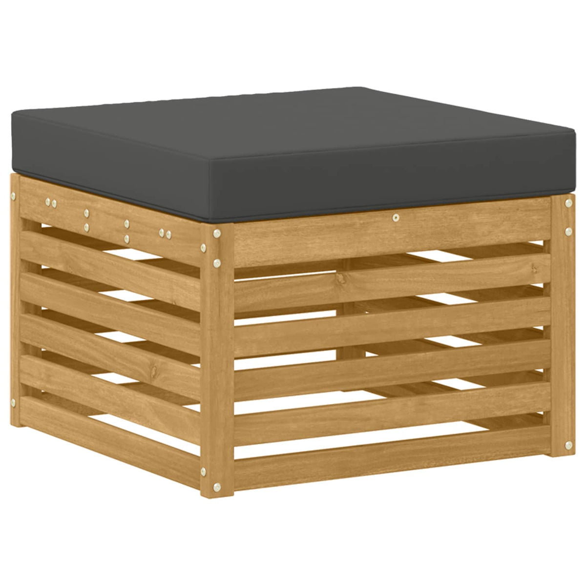 Set vanjskih sofa 4 pcs Bijela i antracit 189,5 x 122,5 x 73 cm