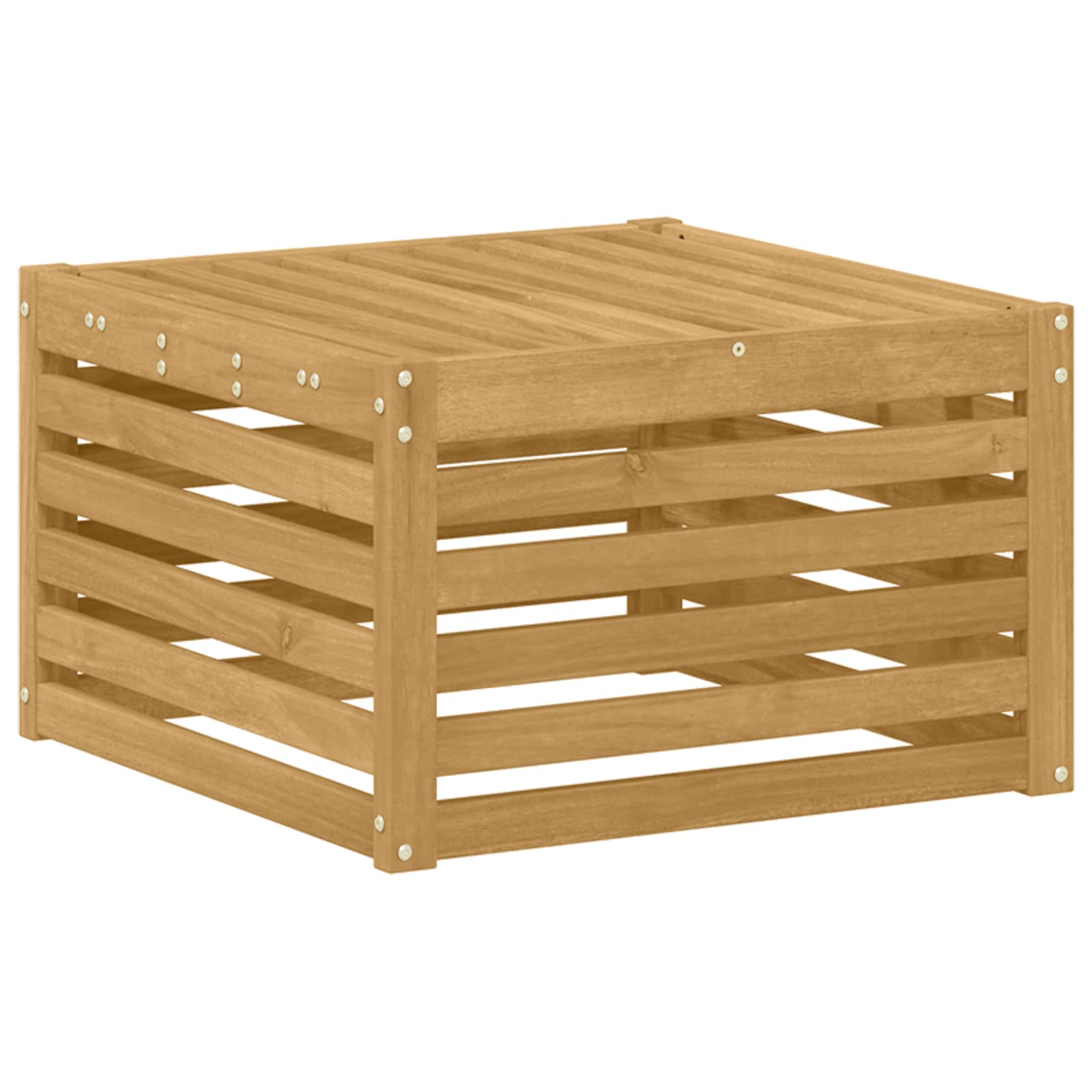 Setovi sofa 6 pcs Bijela Čvrsto drvo akacije
