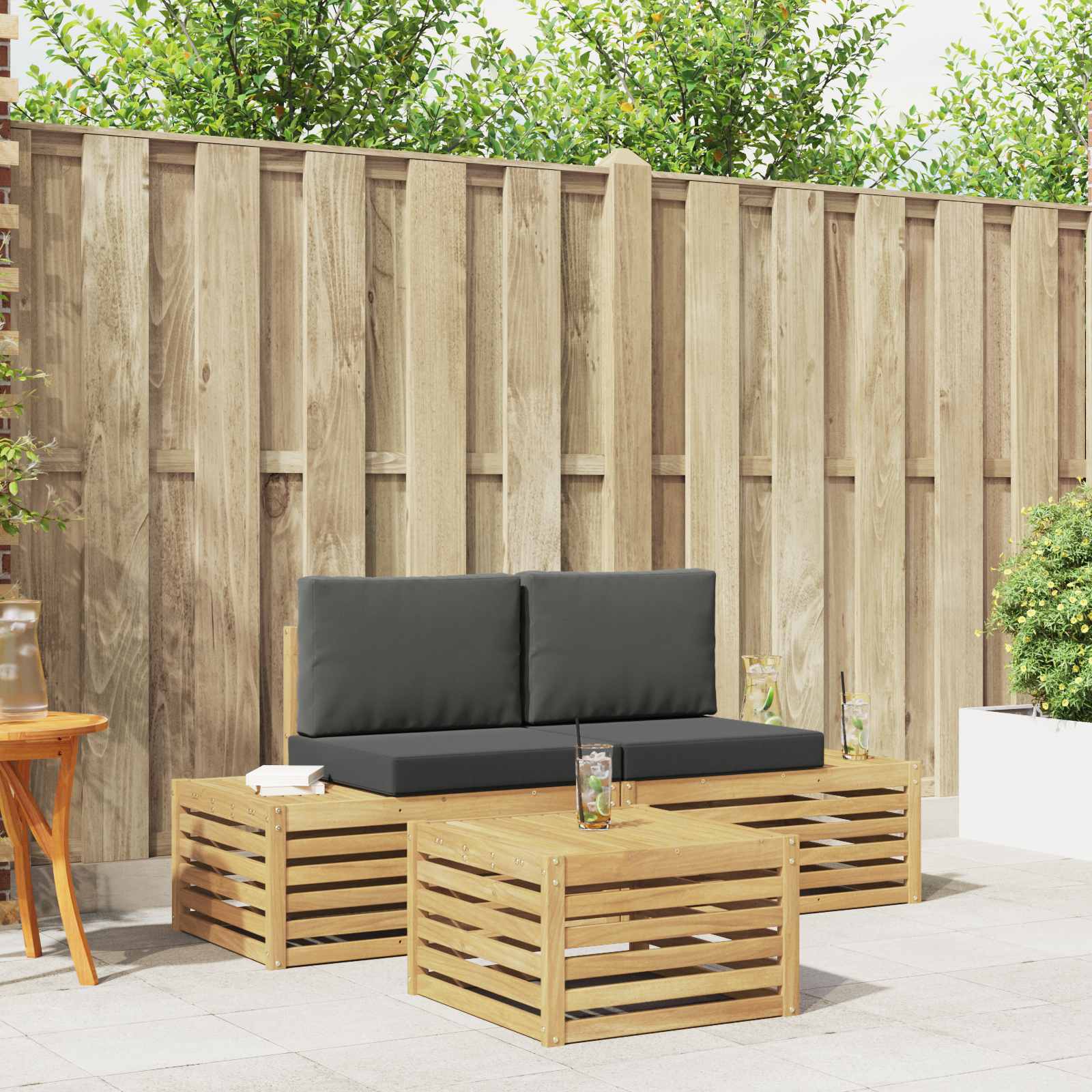 Set vanjskih sofa 4 Komad