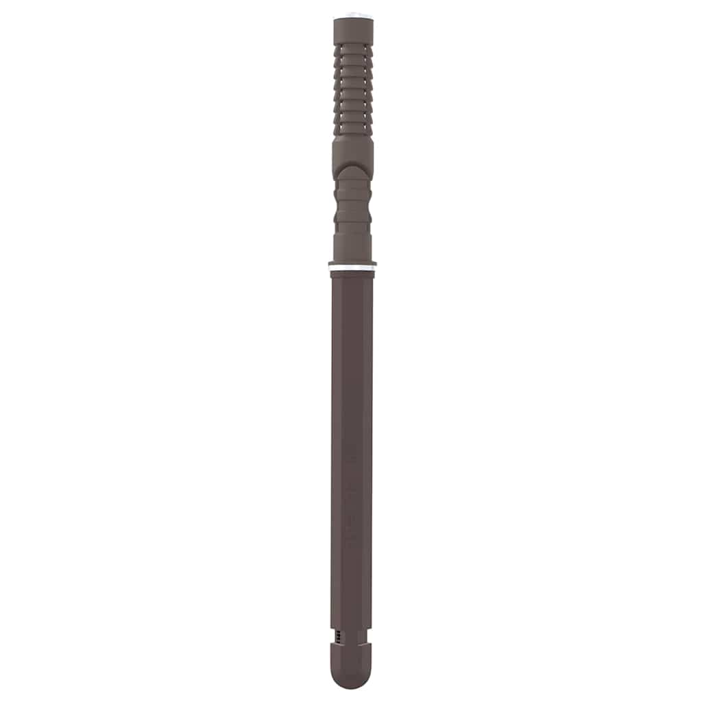 Podupirači za plutajuće police 12 pcs Bež Ø12 x 190 mm Čelik