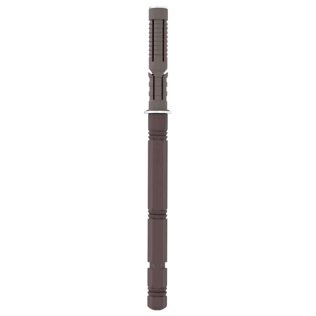 Podupirači za plutajuće police 12 pcs Bež Ø14 x 210 mm Čelik
