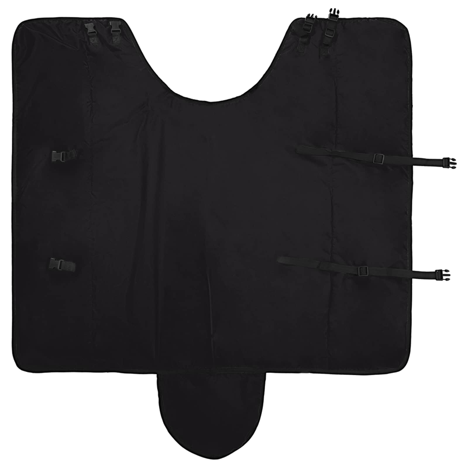 Pokrivač za konje Tamno zelena i crna 145 cm Poliester