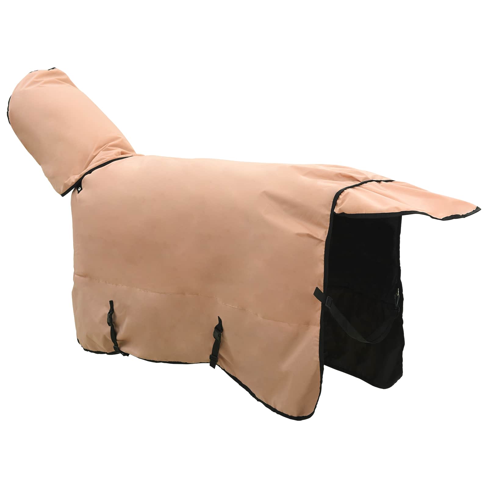 Pokrivač za konje Boja cappuccina 105 cm Poliester