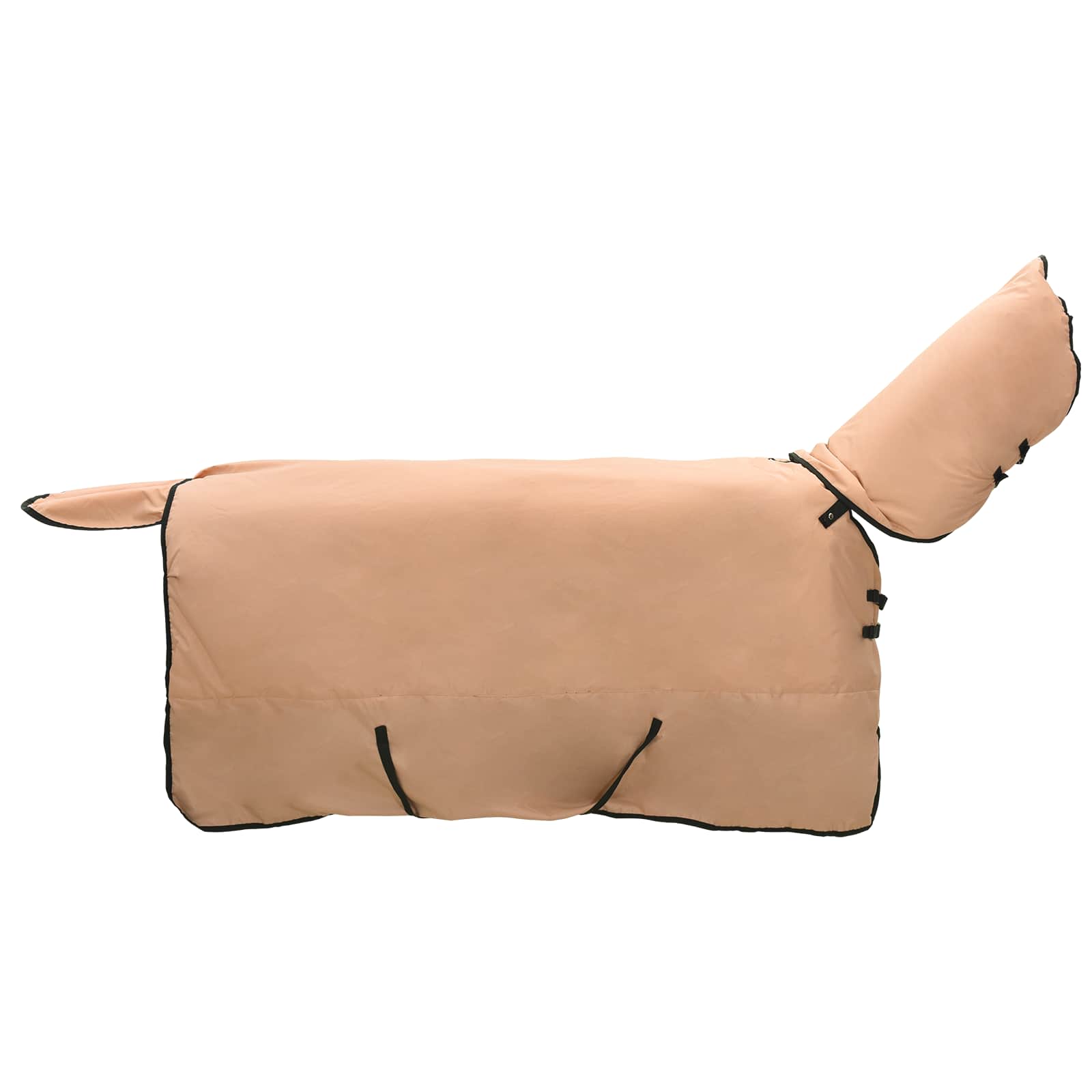 Pokrivač za konje Boja cappuccina 115 cm Poliester