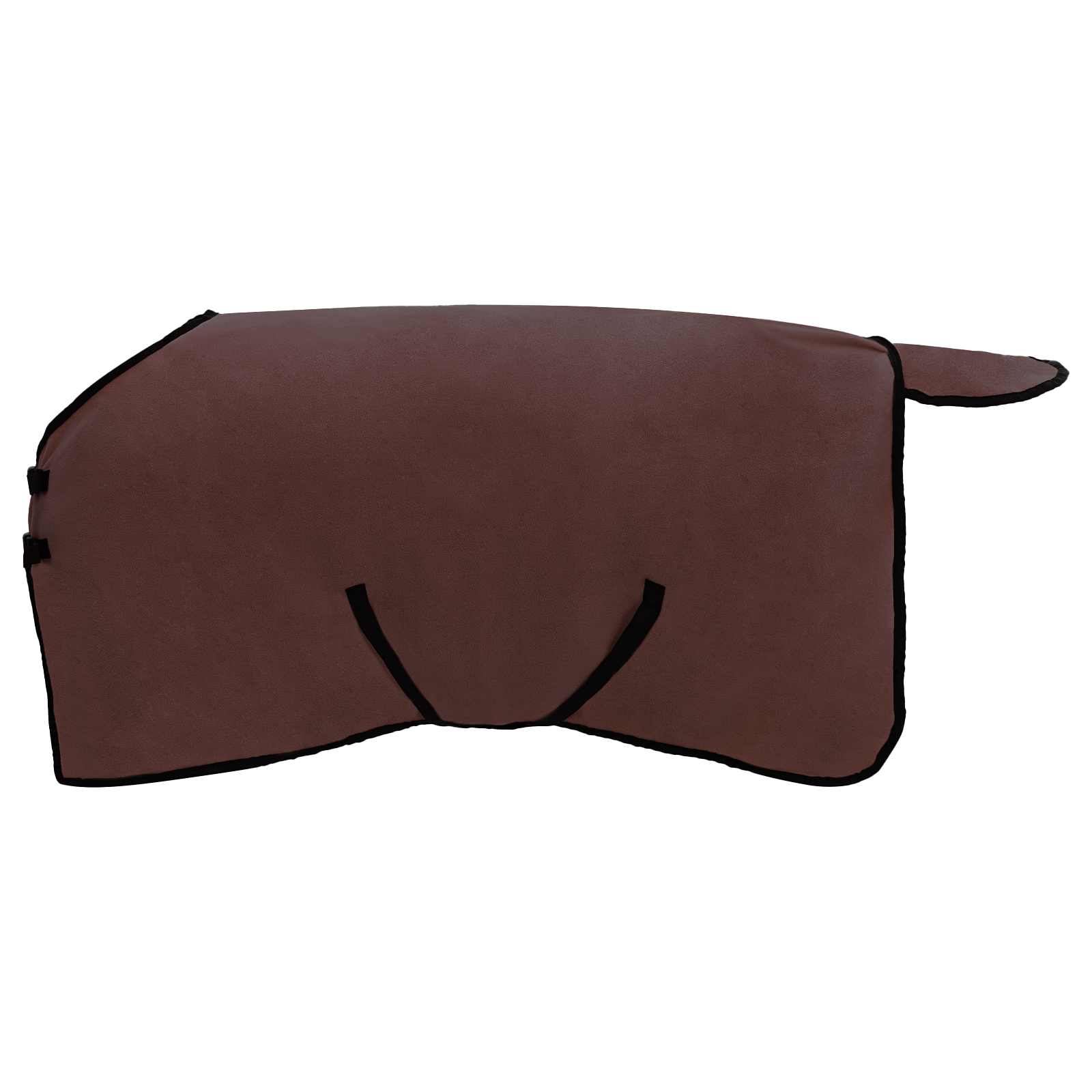 Pokrivač za konje Puni tamnosmeđi 95 cm Poliester