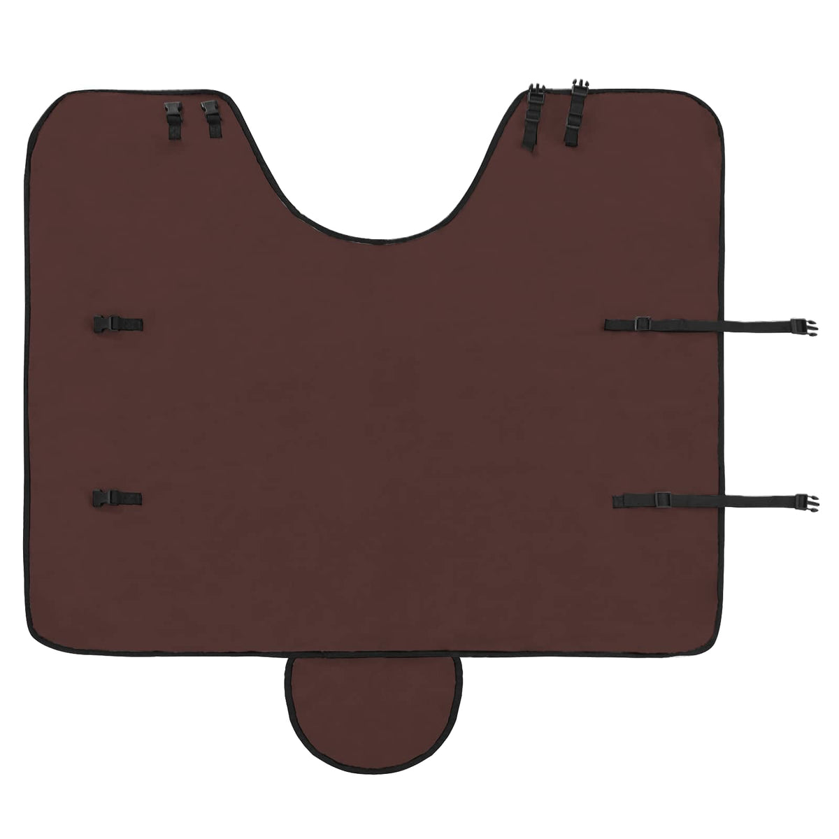 Pokrivač za konje Puni tamnosmeđi 105 cm Poliester