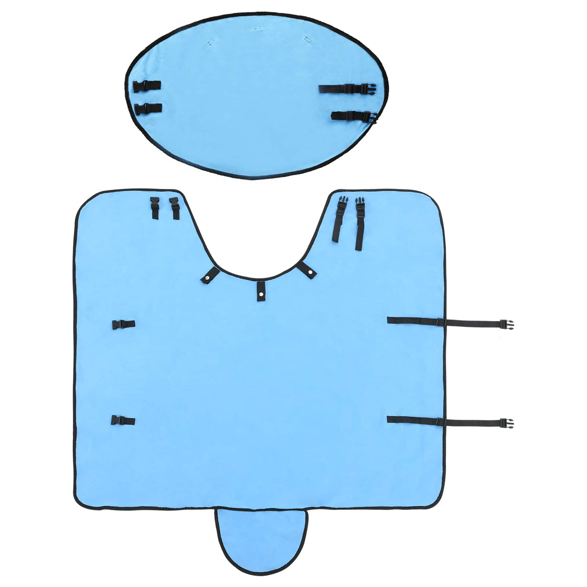 Pokrivač za konje Pun Aqua 95 cm Poliester