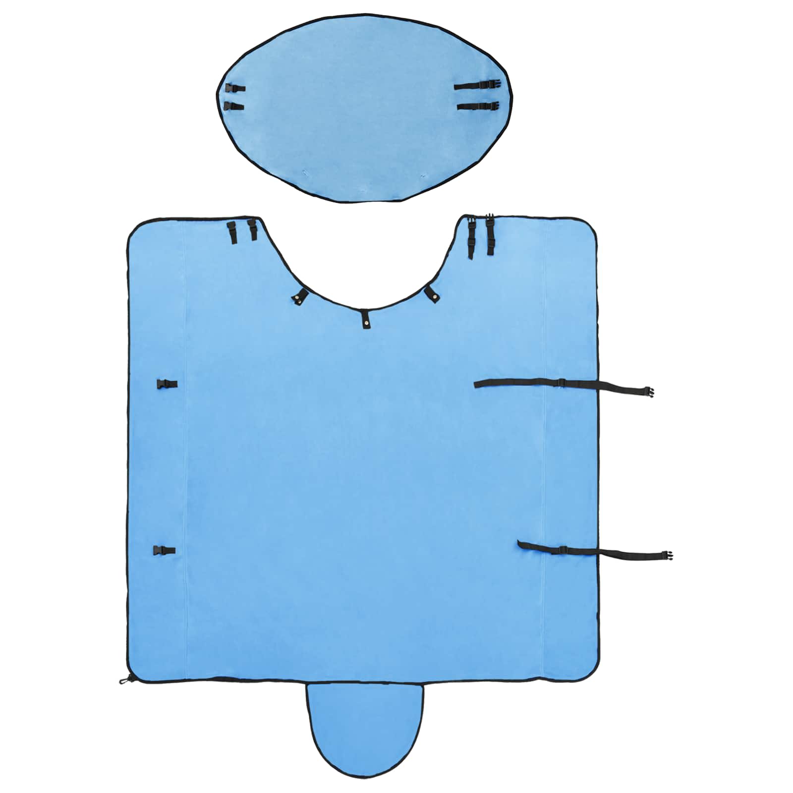 Pokrivač za konje Pun Aqua 145 cm Poliester