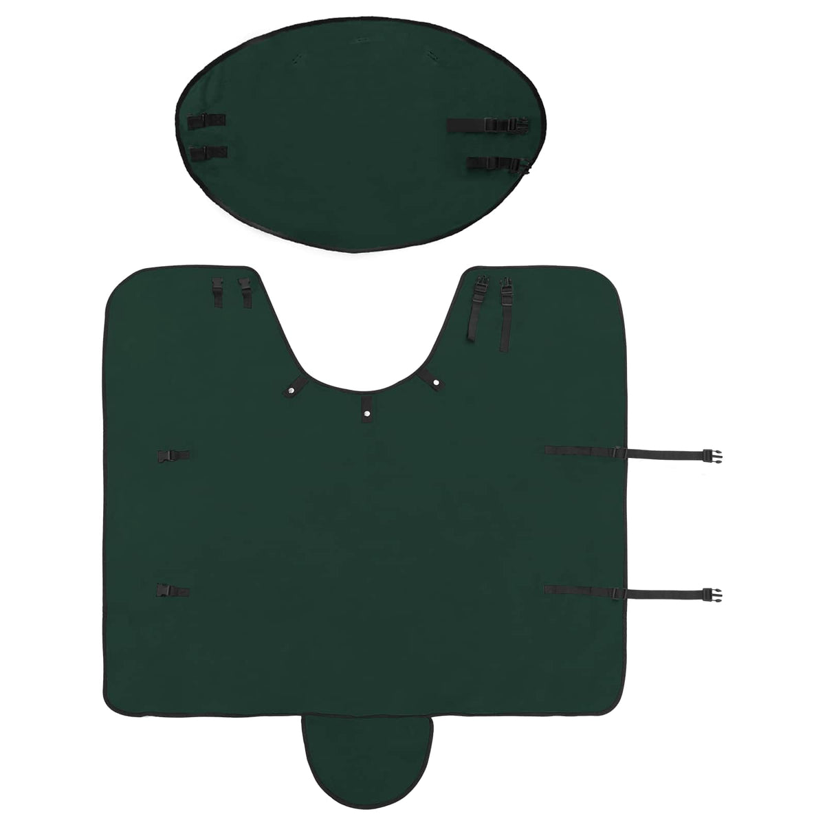 Pokrivač za konje Cjela tamno zelena 115 cm Poliester