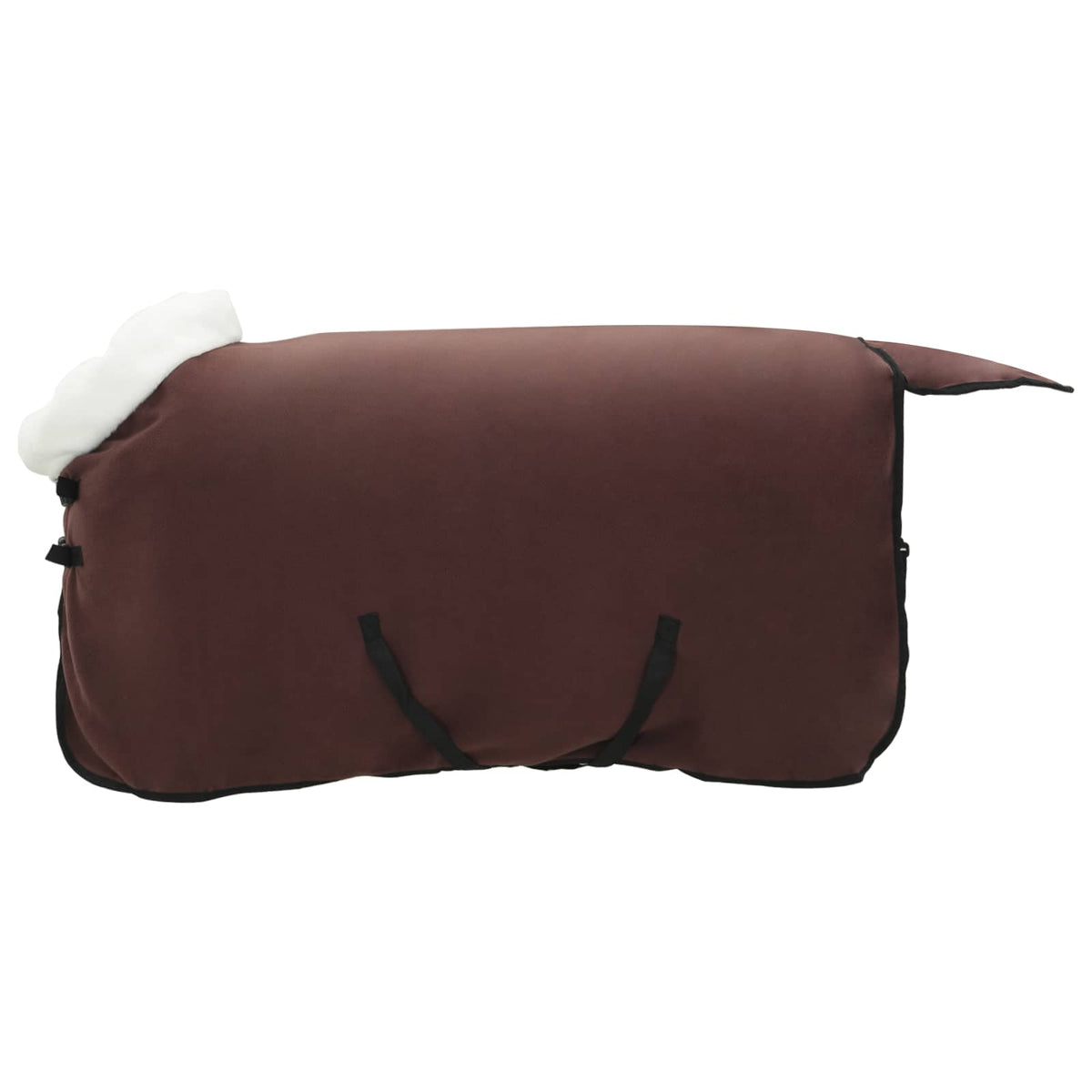 Pokrivač za konje Puni tamnosmeđi 105 cm Polartec