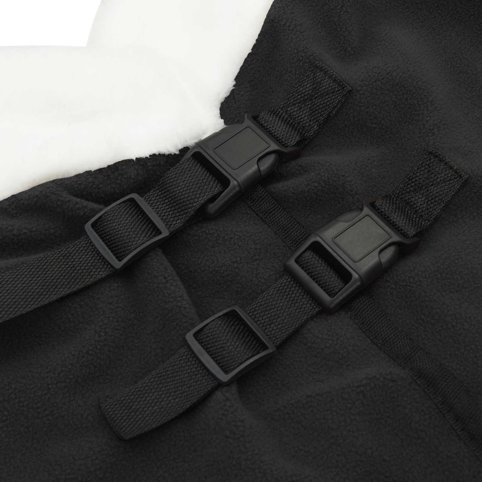 Pokrivač za konje Crna 125 cm Polartec