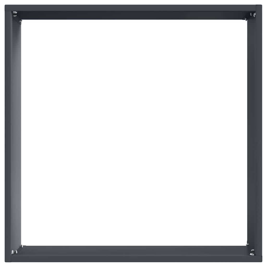 Ograda oko Travnjaka 6 pcs Antracit 40 x 40 x 13 cm Čelik
