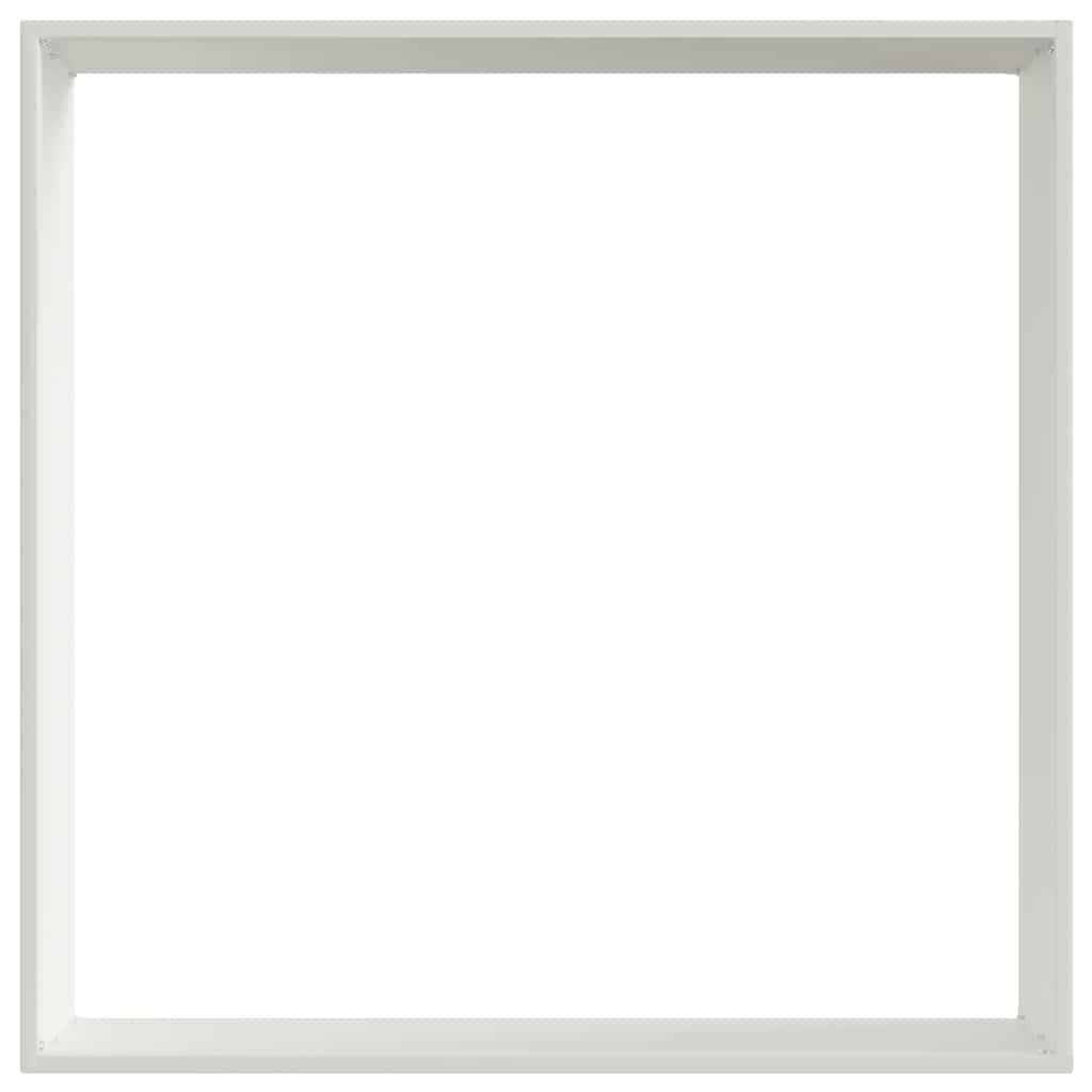 Ograda oko Travnjaka 6 pcs Bijelo 60 x 60 x 13 cm Čelik