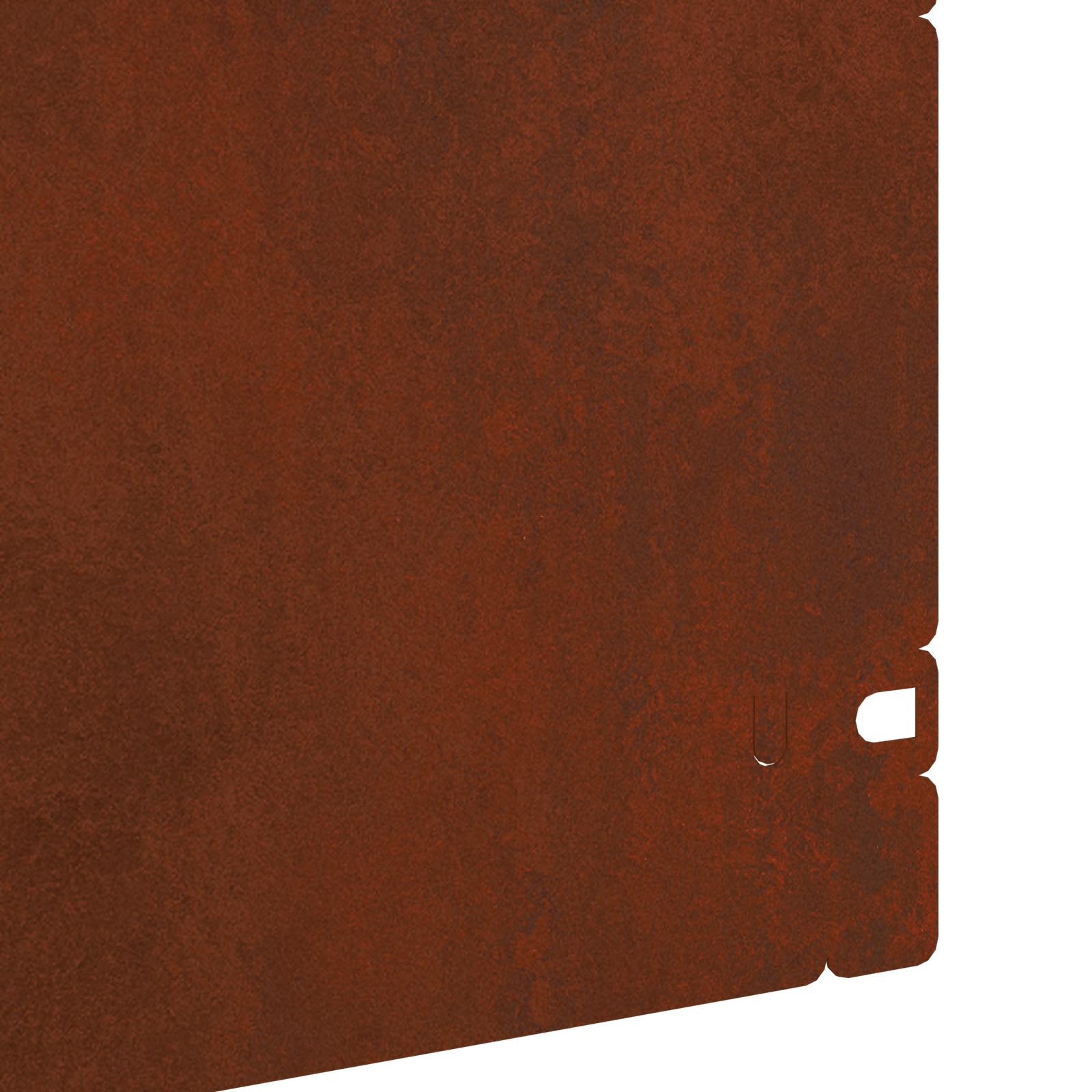Rubnjaci za travnjak 10 pcs Rđa 103 x 0,05 x 22 cm