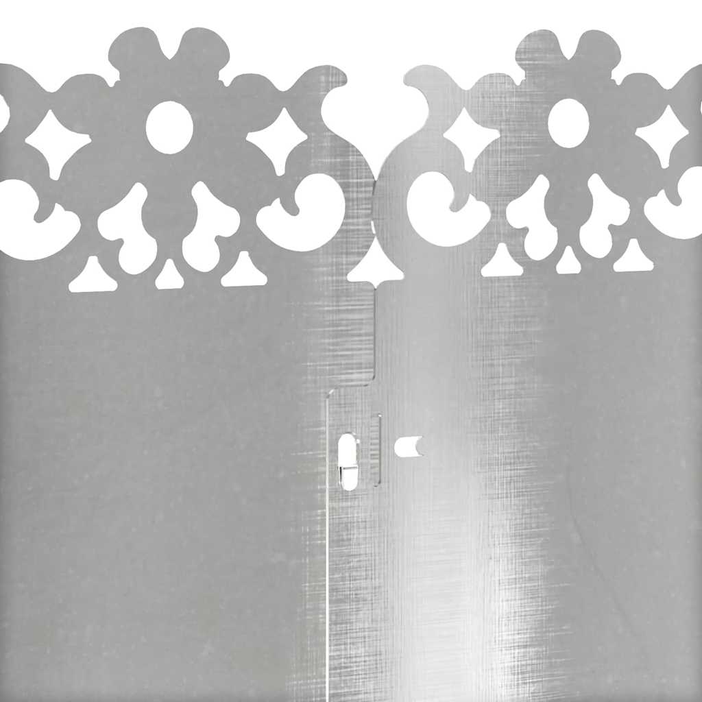 Rubnjaci za travnjak 10 pcs 103 x 0,05 x 22 cm Nehrđajući čelik