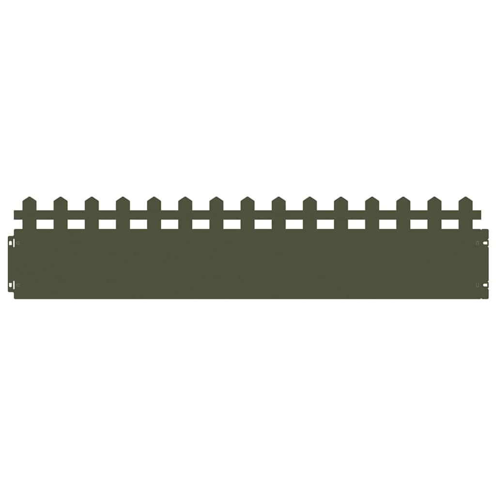 Rubnjaci za travnjak 20 pcs 103 x 0,05 x 22 cm Čelik