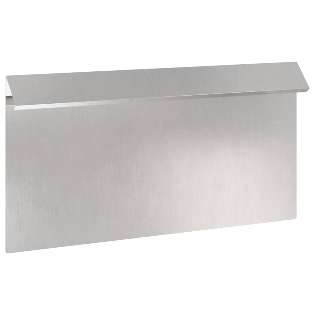 Ograda protiv puževa 16 pcs Srebrno 50 x 3,5 x 25 cm