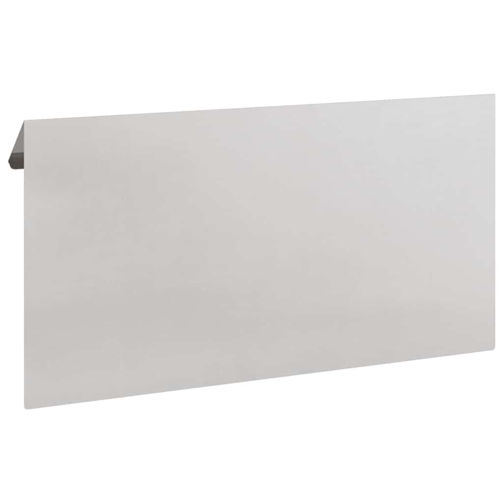 Ograda protiv puževa 16 pcs Srebrno 50 x 3,5 x 25 cm