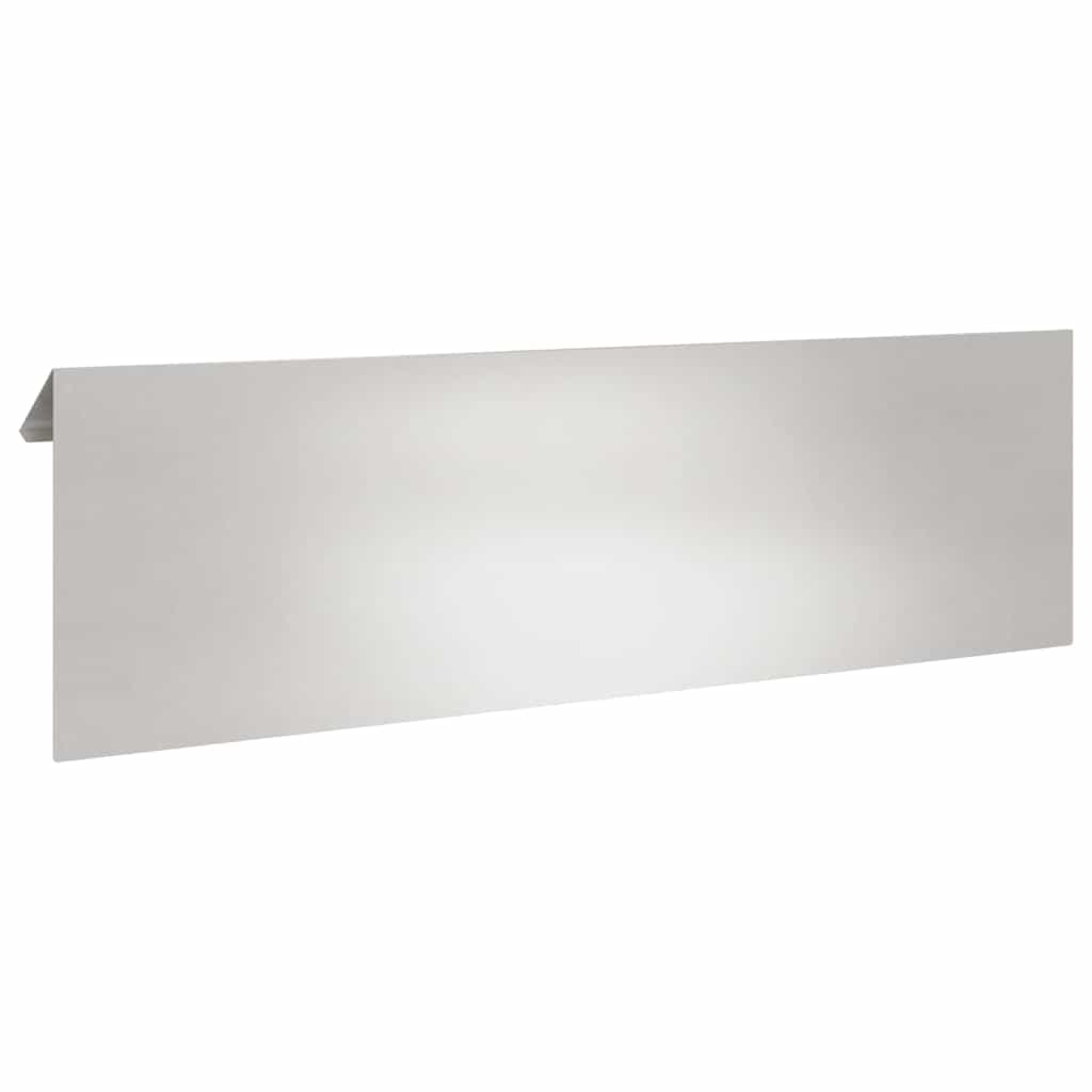 Ograda protiv puževa 4 pcs Srebrno 100 x 3,5 x 25 cm