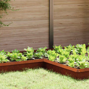 Ograda protiv puževa 4 pcs Rđa 10 x 10 x 25 cm