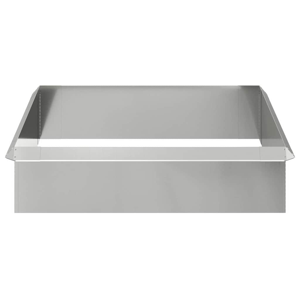 Ograde protiv puževa 8 pcs Srebrno Cinkani čelik