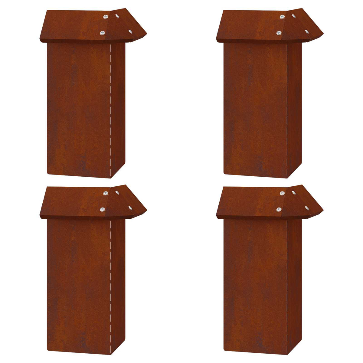 Ograde protiv puževa 8 pcs Rđa