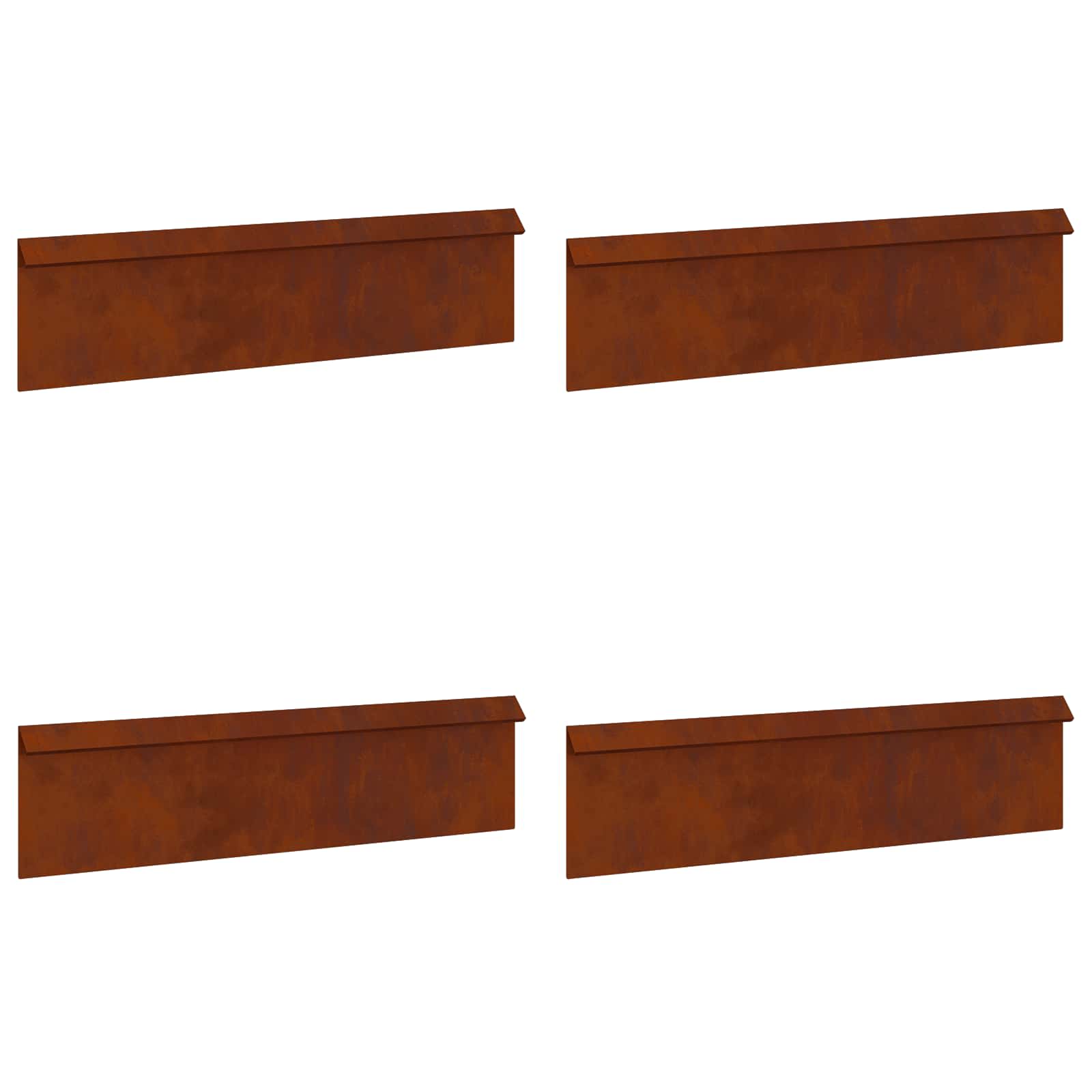 Ograde protiv puževa 8 pcs Rđa