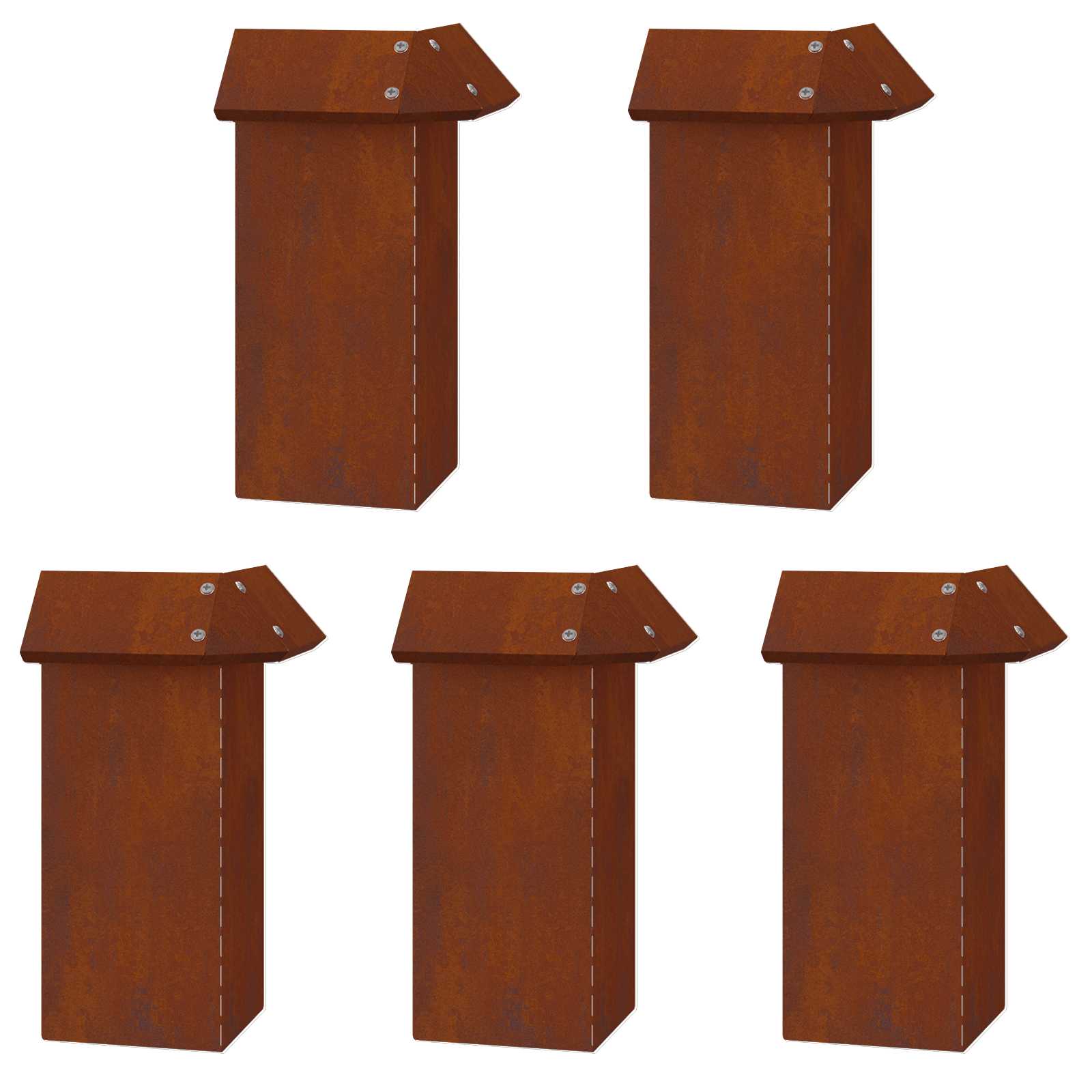 Ograde protiv puževa 16 pcs Rđa