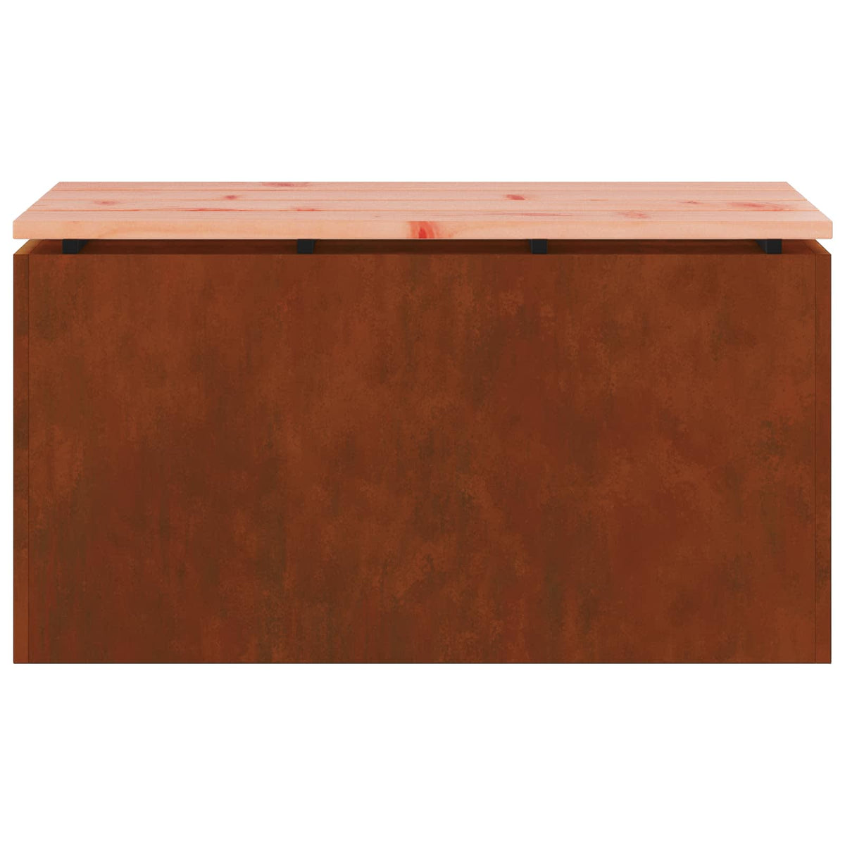Vrtna klupa Rđa 80 x 40 x 43 cm Otporni čelik