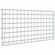 Set ograde za ribnjak 5 pcs Zelena 100 x 50 cm Čelik