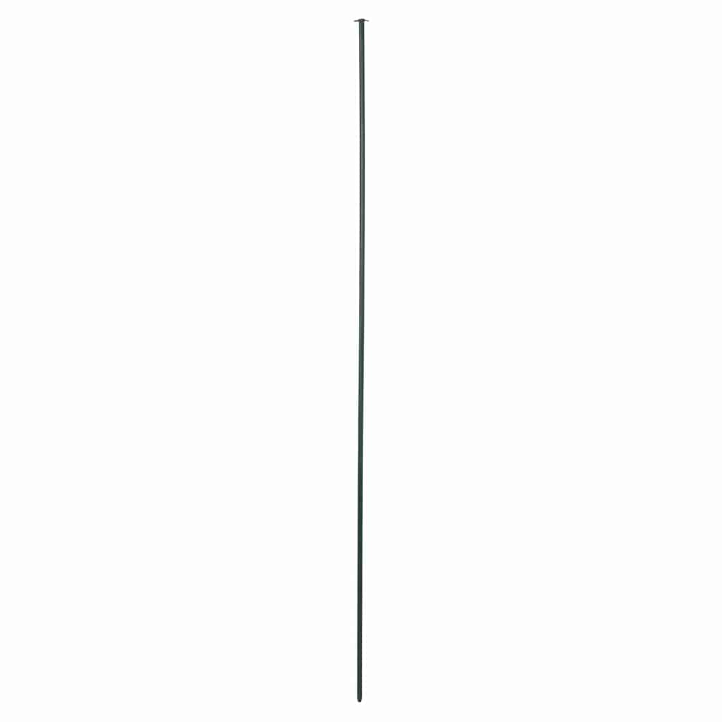 Set ograde za ribnjak 5 pcs Zelena 100 x 50 cm Čelik