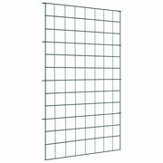 Set ograde za ribnjak 8 pcs Zelena 50 x 80 cm Čelik