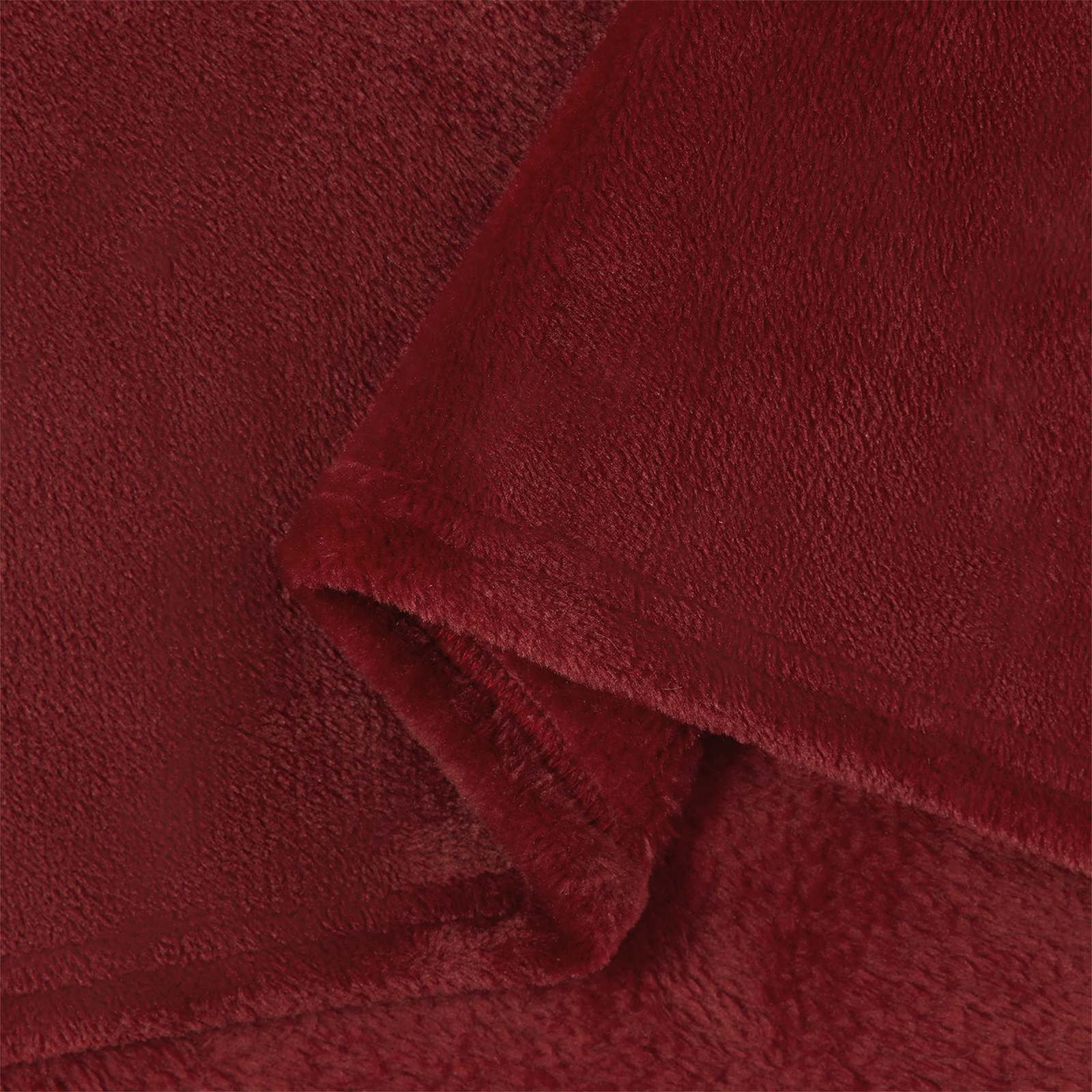 Pokrivač Bordeaux Crvena 130 x 150 cm Runo