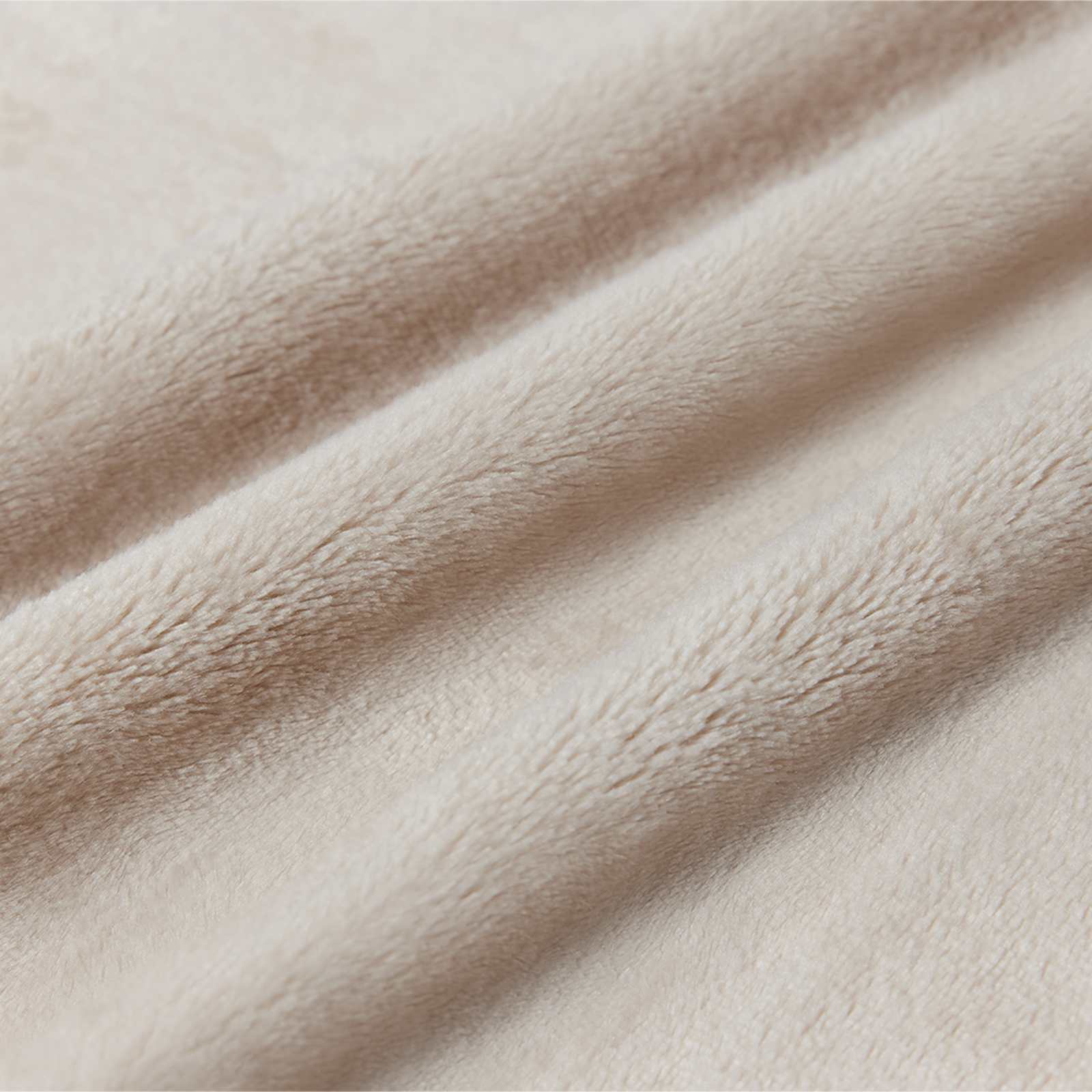 Pokrivači za bacanje 6 pcs Bež 130 x 150 cm Runo