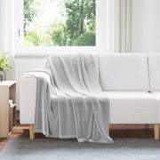 Pokrivači za bacanje 6 pcs Siva 130 x 150 cm Runo