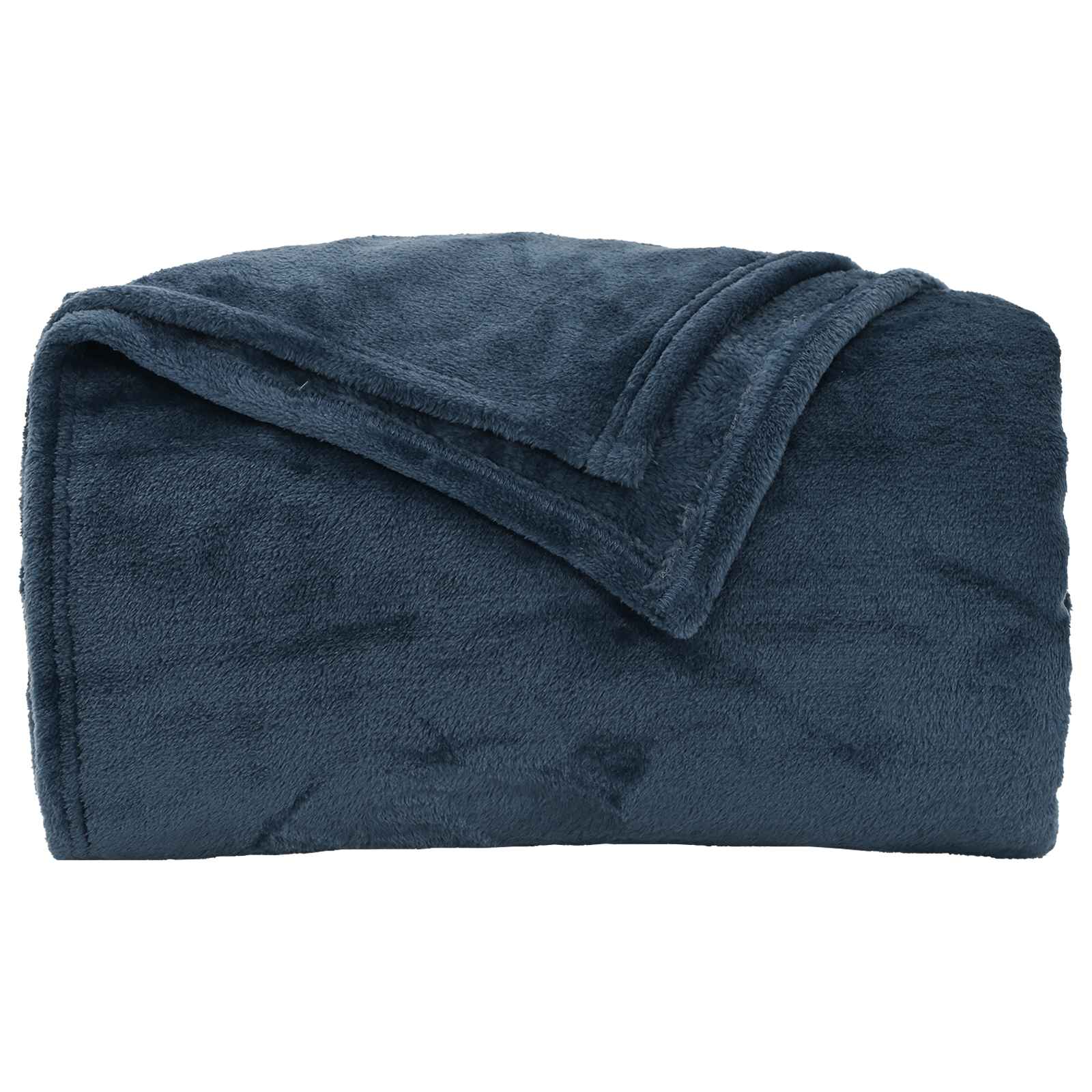 Pokrivači za bacanje 6 pcs Mornarsko plava 240 x 270 cm Runo