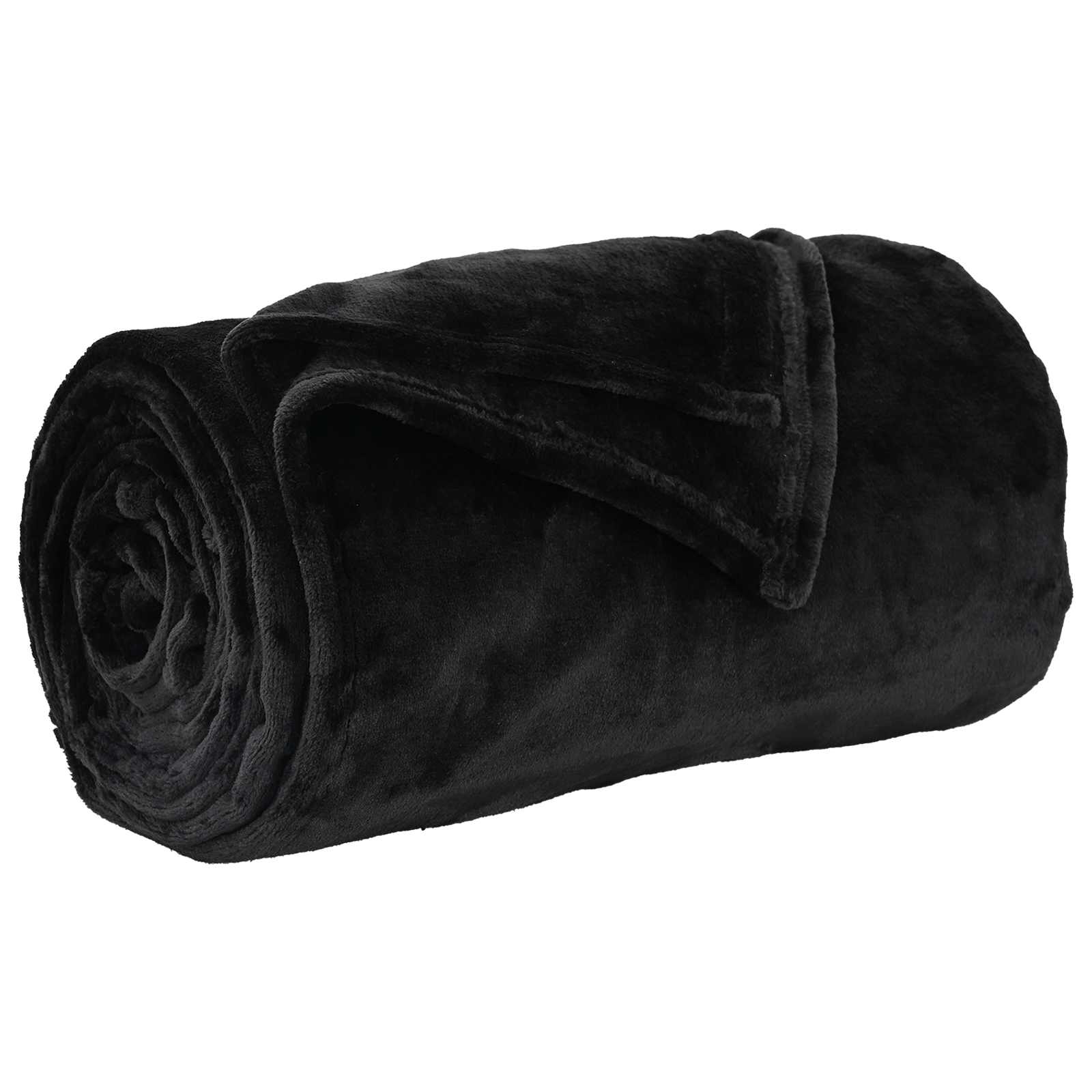 Pokrivači za bacanje 6 pcs Crna 240 x 270 cm Runo